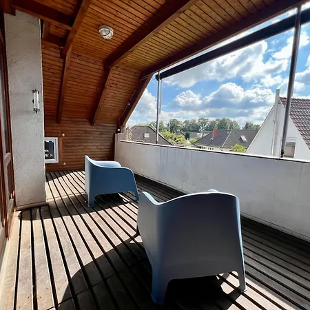 Helle Und Bequeme Monteurwohnung Mit Balkon